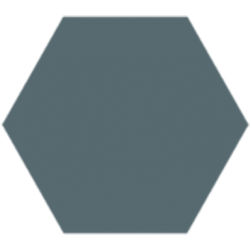 Hexagone - Bleu ardoise