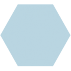 Hexagone - Bleu léger