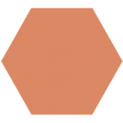 Hexagone - Orangé